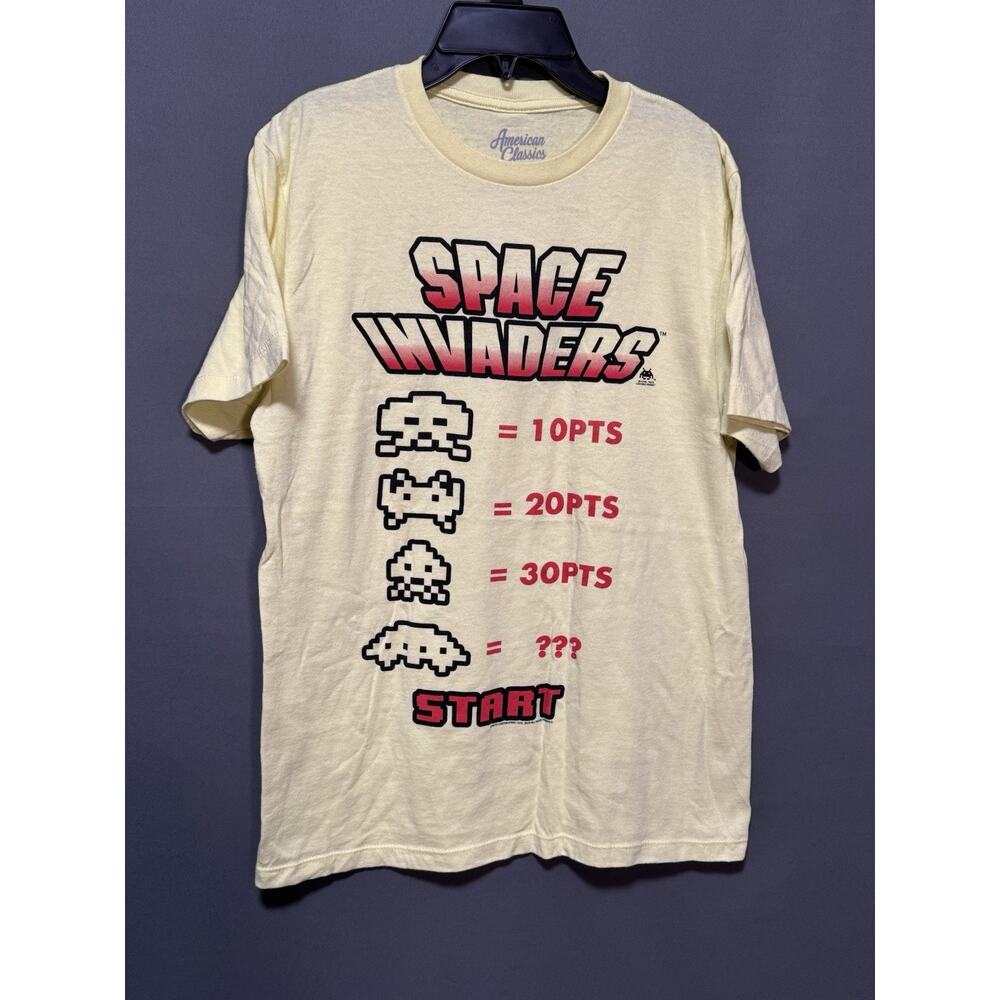 Space Invaders Shirt Retro Arcade 80s T-shirt Medium